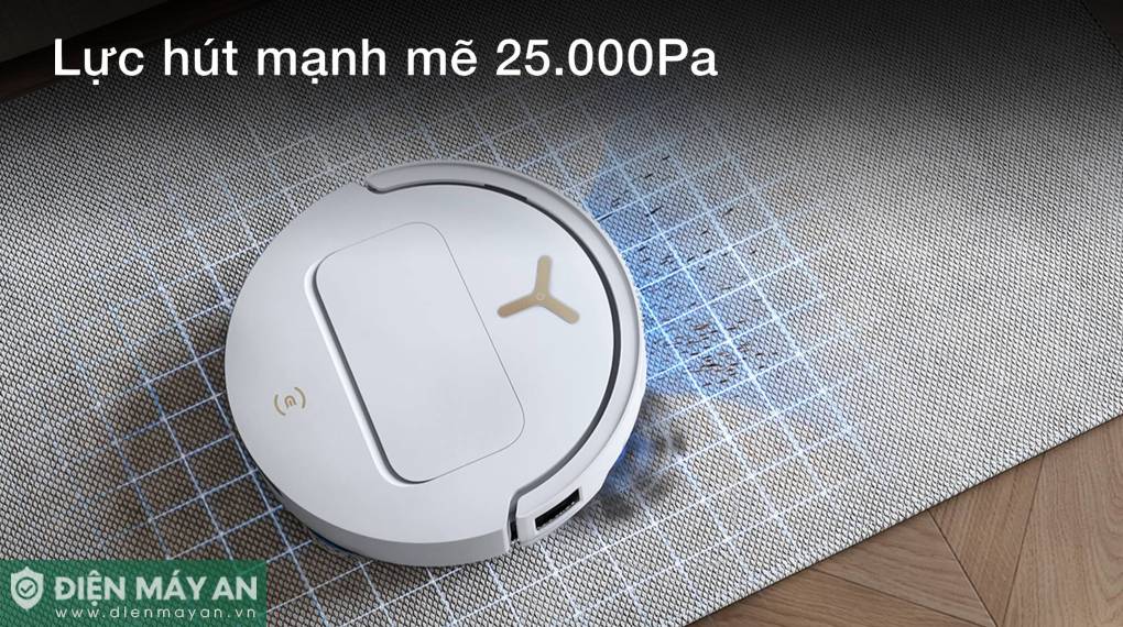 Robot hút bụi lau nhà Ecovacs Deebot T50s Pro OMNI - Đen/Trắng